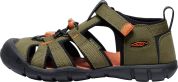 Keen SEACAMP II CNX YOUTH dark olive/gold flame US 1