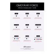 vzorník omotávky FORCE 2024 - CZK verze