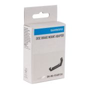 adaptér zadní SHIMANO FLAT/POST 160mm, černý adaptér zadní SHIMANO FLAT/POST 160mm, černý