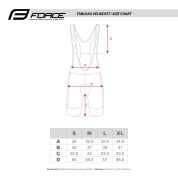 kraťasy Force PASSION LADY se šráky a vložkou černé M