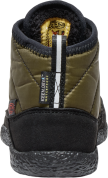 Keen HOWSER II CHUKKA WP CHILDREN dark olive/gold flame US 12