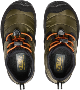 Keen HOWSER II CHUKKA WP CHILDREN dark olive/gold flame US 12