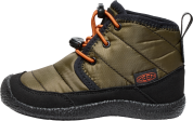 Keen HOWSER II CHUKKA WP CHILDREN dark olive/gold flame US 12