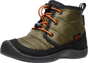 Keen HOWSER II CHUKKA WP YOUTH dark olive/gold flame US 2