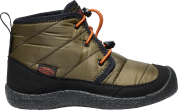 Keen HOWSER II CHUKKA WP YOUTH dark olive/gold flame US 2