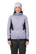 Hannah NELA HOODY mikina lavender aura/anthracite 40