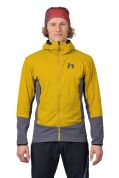Hannah VERTICAL antique moss/gray pinstripe M