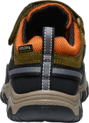 Keen TARGHEE IV LOW WP CHILDREN dark olive/gold flame US 12 Keen TARGHEE IV LOW WP CHILDREN dark olive/gold flame US 12