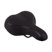 sedlo FORCE COMFORT GEL dámské turistické, černé sedlo FORCE COMFORT GEL dámské turistické, černé