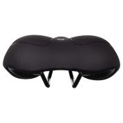 sedlo FORCE COMFORT GEL dámské turistické, černé