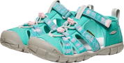 Sandály Keen SEACAMP II CNX YOUTH bright aqua/pink-a-boo US 5 Sandály Keen SEACAMP II CNX YOUTH bright aqua/pink-a-boo US 5
