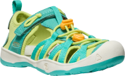 Sandály Keen MOXIE SANDAL CHILDREN bright aqua/bright marigold US 12