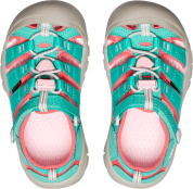 Sandály Keen NEWPORT H2 CHILDREN bright aqua/pink-a-boo US 11