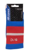 ponožky FORCE STRIPE dlouhé, modré S-M/36-41