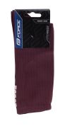 ponožky FORCE LONGER SLIM, vínové L-XL/42-46