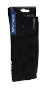 ponožky FORCE LONGER SLIM, černé L-XL/42-46