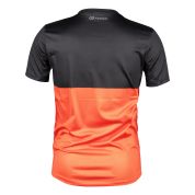 dres FORCE KID MTB CHEERY, černo-oranžový 116-128
