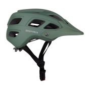 přilba FORCE IBEX MTB, zelená, matná L-XL