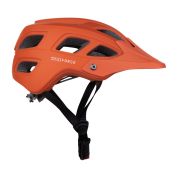přilba FORCE IBEX MTB, oranžová, matná L-XL