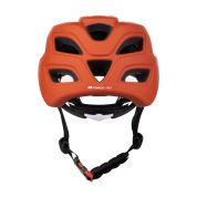 přilba FORCE IBEX MTB, oranžová, matná L-XL