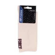 ponožky FORCE LONGER SLIM, krémové  S-M/36-41