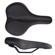 sedlo FORCE LINGA2 turistické dámské, černé sedlo FORCE LINGA2 turistické dámské, černé