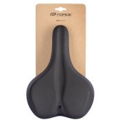 sedlo FORCE LINGA2 turistické dámské, černé sedlo FORCE LINGA2 turistické dámské, černé