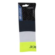 ponožky FORCE RAINBOW, černá-fluo L-XL /43 -47