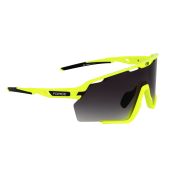 brýle FORCE CYCLONE černo-fluo,černé přechod. sklo