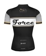 dres F RETRO UNI kr. rukáv, černo-zlatý XS