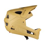 přilba FORCE VENOM downhill, hnědá L-XL