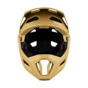 přilba FORCE VENOM downhill, hnědá L-XL