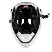 přilba FORCE VENOM downhill, šedá L-XL