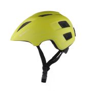 přilba FORCE ZEBU s blikačkou, limeta XS-S