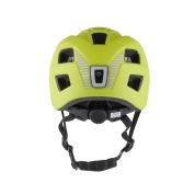 přilba FORCE ZEBU s blikačkou, limeta L-XL