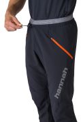 Kalhoty Hannah KASH PANTS anthracite (orange) M Kalhoty Hannah KASH PANTS anthracite (orange) M