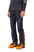 Kalhoty Hannah KASH PANTS anthracite (orange) M Kalhoty Hannah KASH PANTS anthracite (orange) M