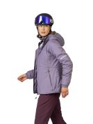Bunda Hannah TAYA HOODY gray ridge 44