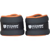 Zátěže na kotník Ankle Weight Ergo - 1 pár, 2 kg - šedo-oranžová