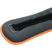 Zátěže na kotník Ankle Weight Ergo - 1 pár, 2 kg - šedo-oranžová