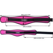 Opasek Ronnie.cz - neopren (růžový)