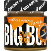 Arašídový krém Grand Zero - 250 g, mléčná čokoláda Arašídový krém Grand Zero - 250 g, mléčná čokoláda