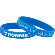 Náramek Ronnie.cz - bílo-modrý
