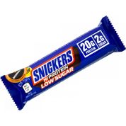 Snickers HiProtein Low Sugar Bar - 57 g, bílá čokoláda Snickers HiProtein Low Sugar Bar - 57 g, bílá čokoláda