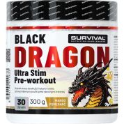 Black Dragon Ultra Stim Pre-workout - 300 g, černá višeň Black Dragon Ultra Stim Pre-workout - 300 g, černá višeň