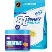 Whey Protein 80 (908 g) + Creatine Monohydrate (300 g)
