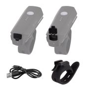 světlo přední FORCE FLUX 550LM USB černé