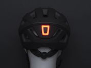 AUTHOR Přilba Vento InMold LED USB 55-58cm (stříbrná/bílá)