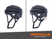 AUTHOR Přilba Impresa Inmold 59-61cm (šedá/černá)