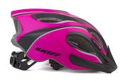 AUTHOR Přilba Skiff Inmold 58-62cm (191 růžová-neonová/černá-matná)